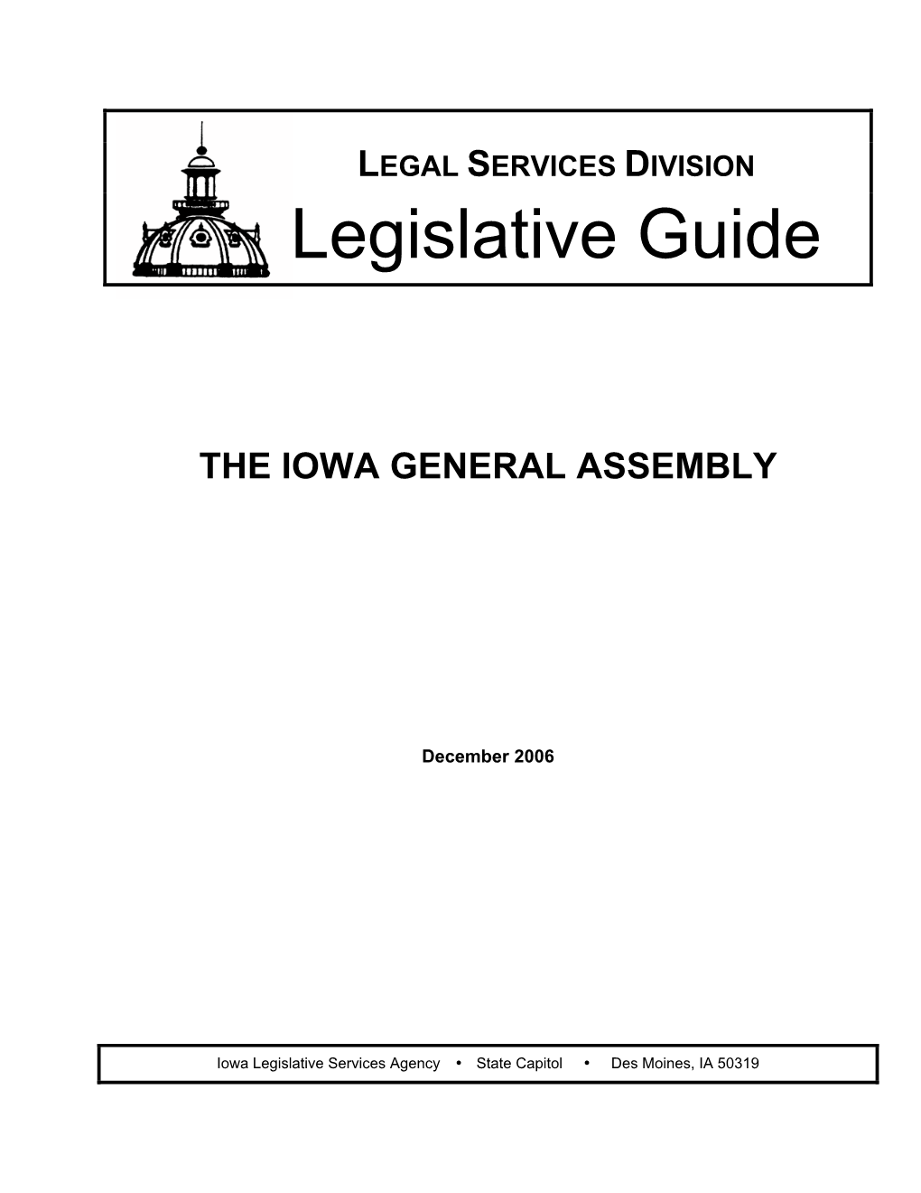 Legislative Guide