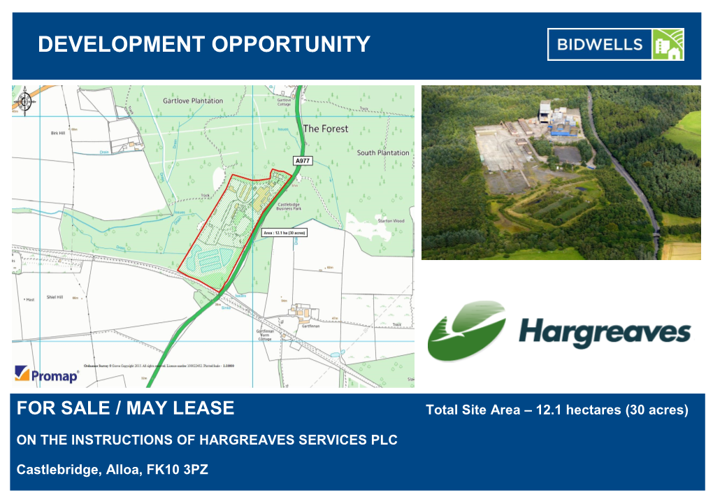 Planning Consent to Develop an Extensive 400,000 Sq Ft Business Park