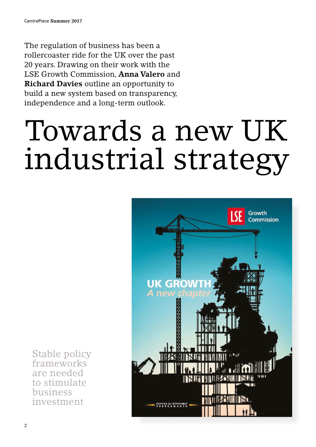 Industrial Strategy