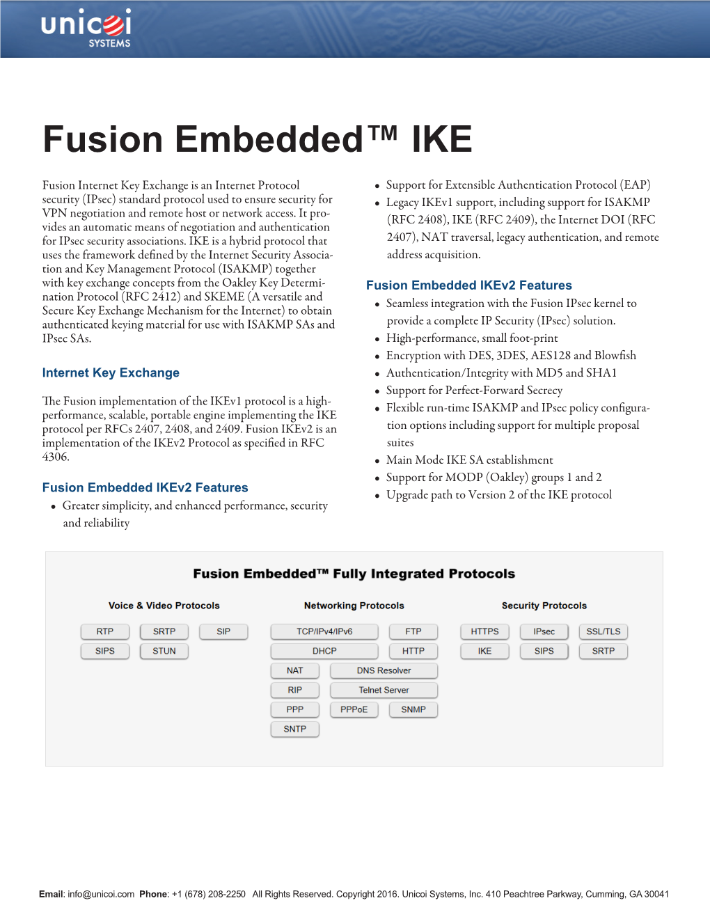 Fusion Embedded™ IKE