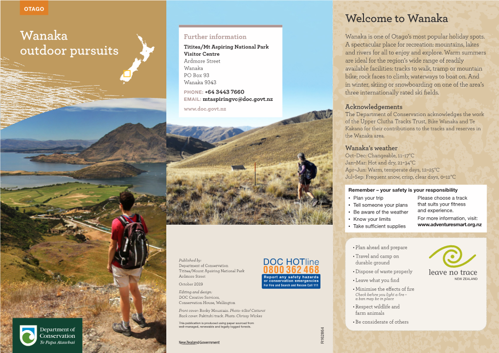 Wanaka Outdoor Pursuits