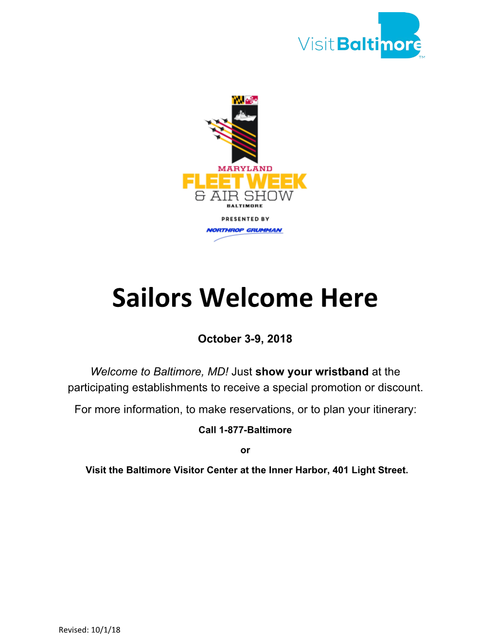 Sailors Welcome Here