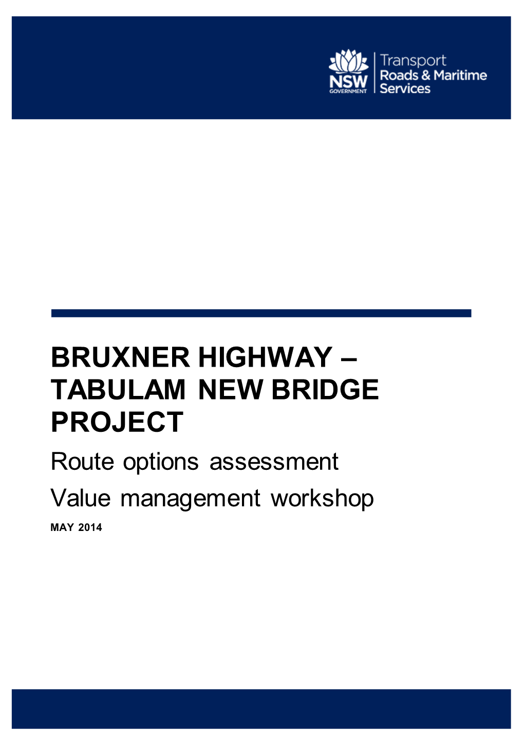 Bruxner Highway Tabulam New Bridge Project