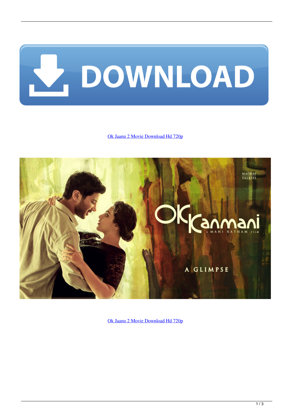 Ok Jaanu 2 Movie Download Hd 720P