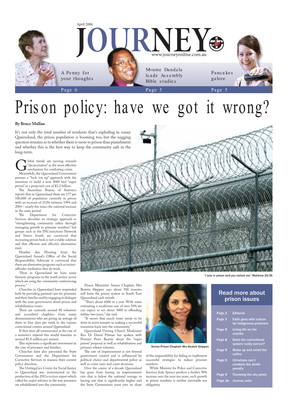 Prison Policy: Have We Got It Wrong?