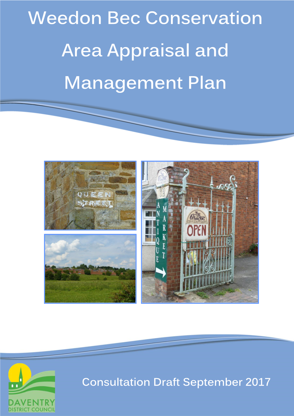 Weedon Bec Conservation Area Appraisal and Management Plan