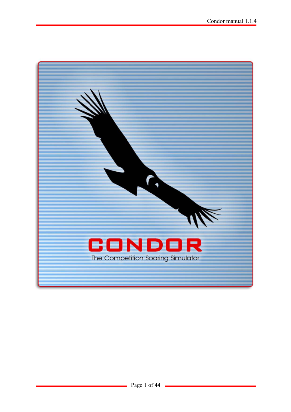 Condor Manual 1.1.4 Page 1 of 44