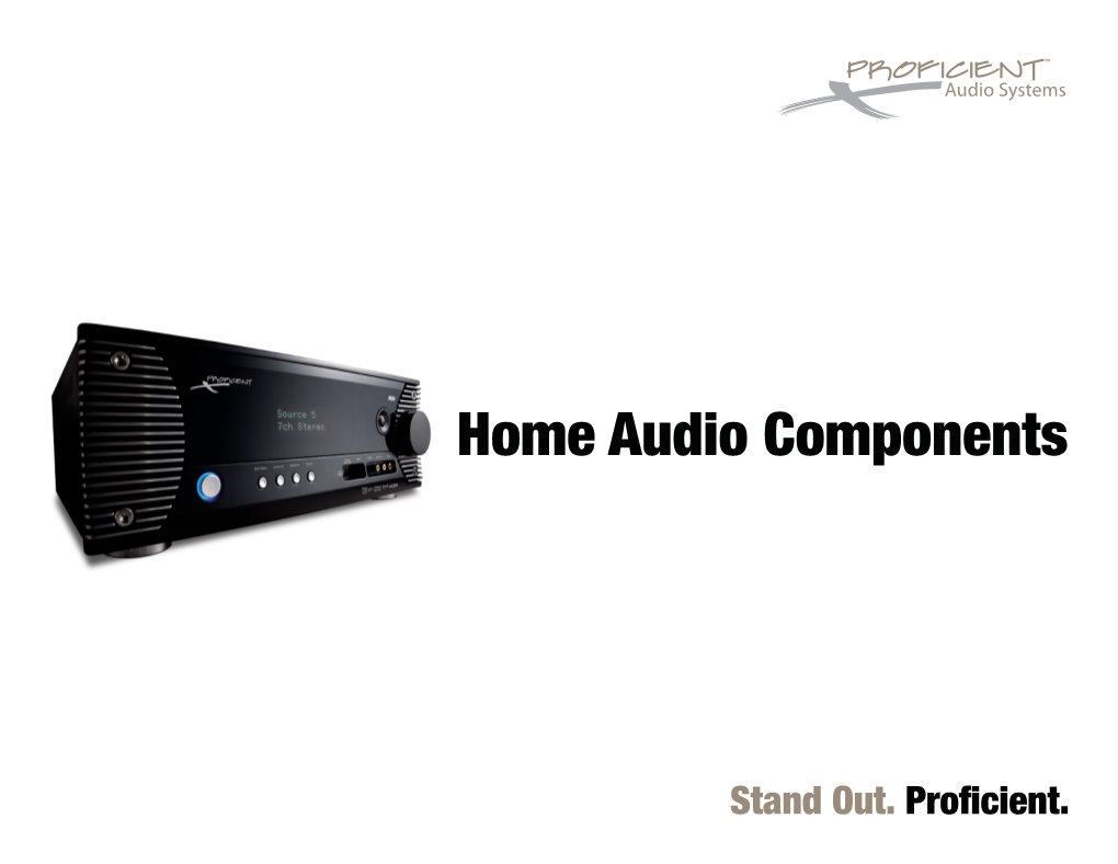 Home Audio Components