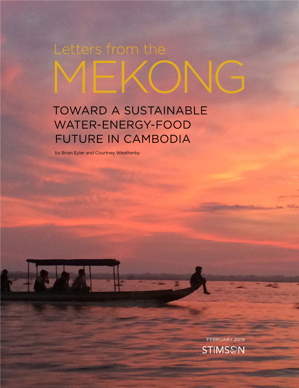 Letters from the Mekong: Towards a Sustainable Water-Energy-Food