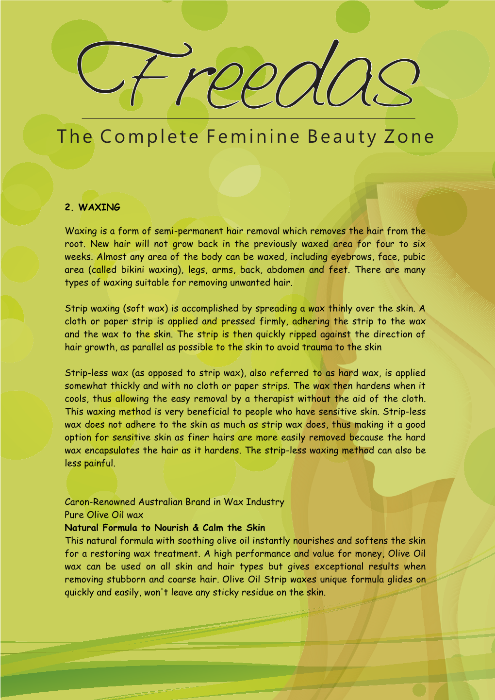 The Complete Feminine Beauty Zone