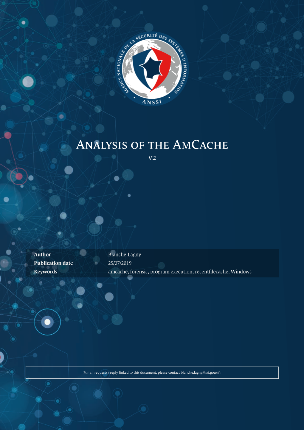 Analysis of the Amcache V2