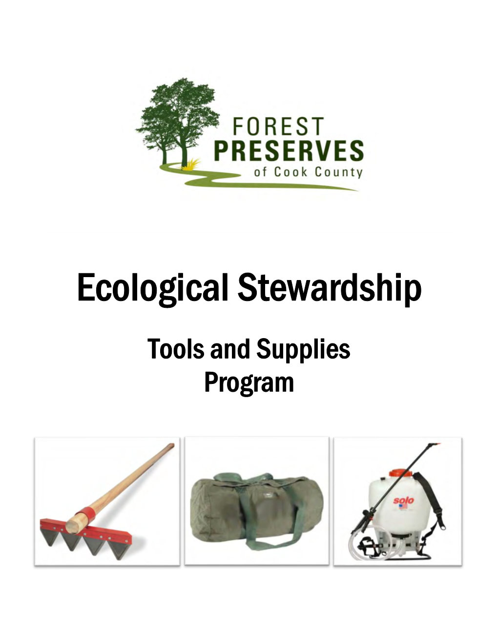 Ecological Stewardship Tools & Supplies Program