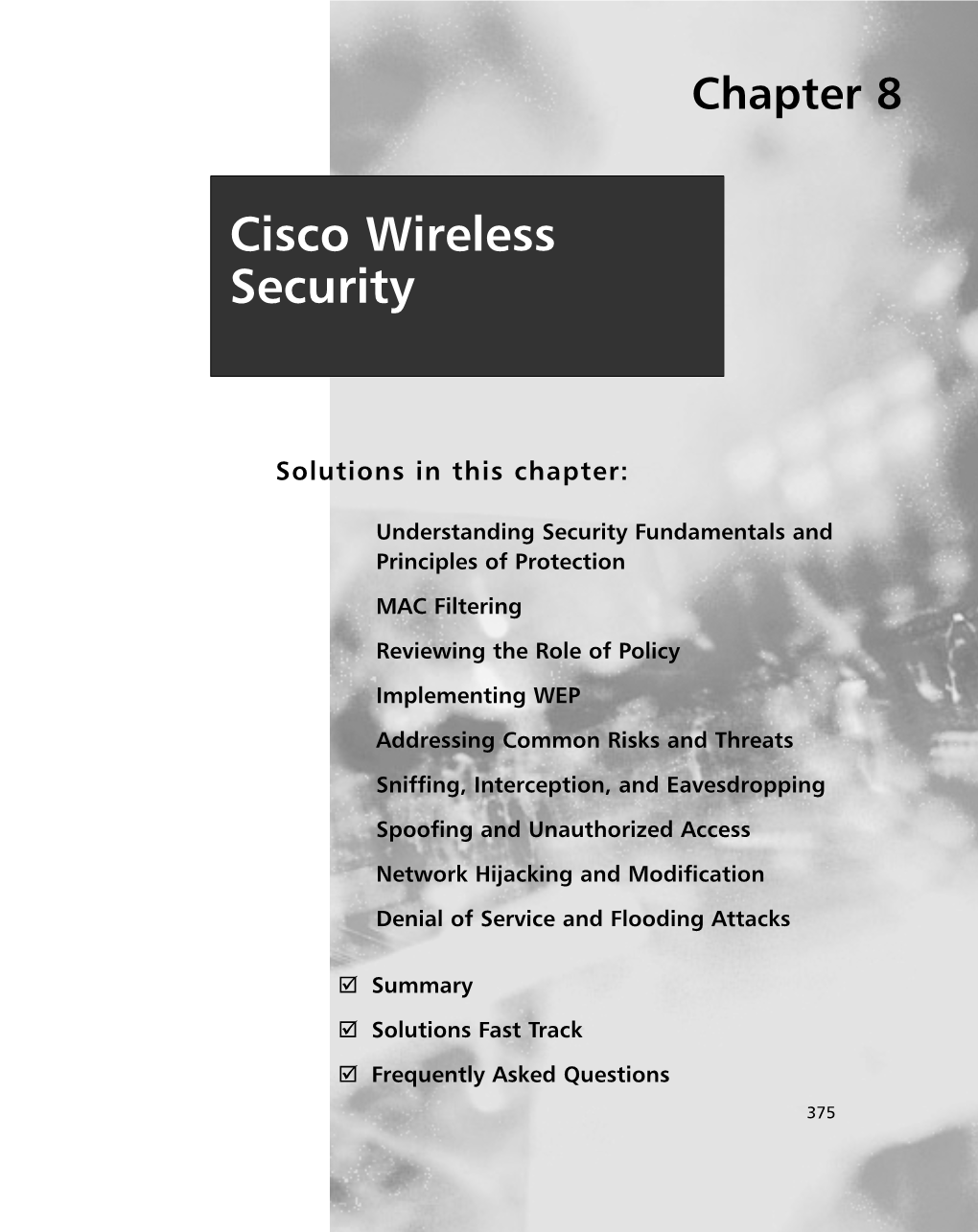 Cisco Wireless Security