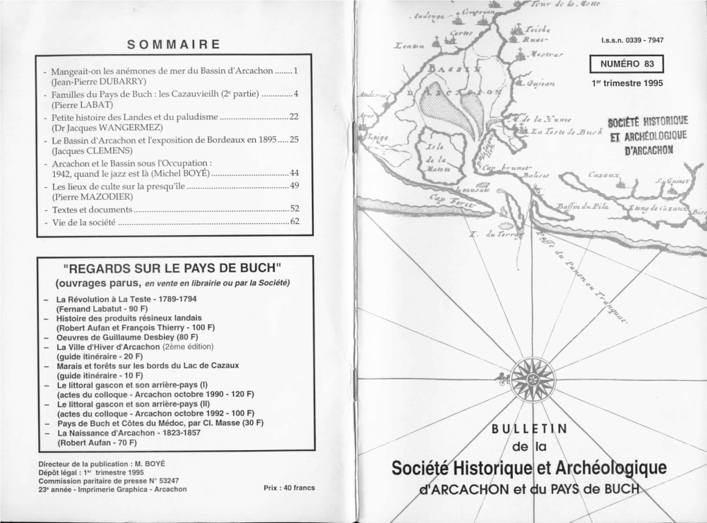 Socié^Historique Et Archéologique