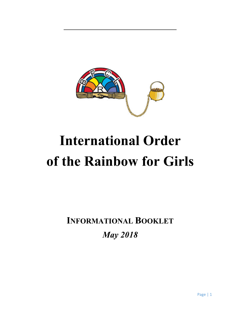 International Order of the Rainbow for Girls