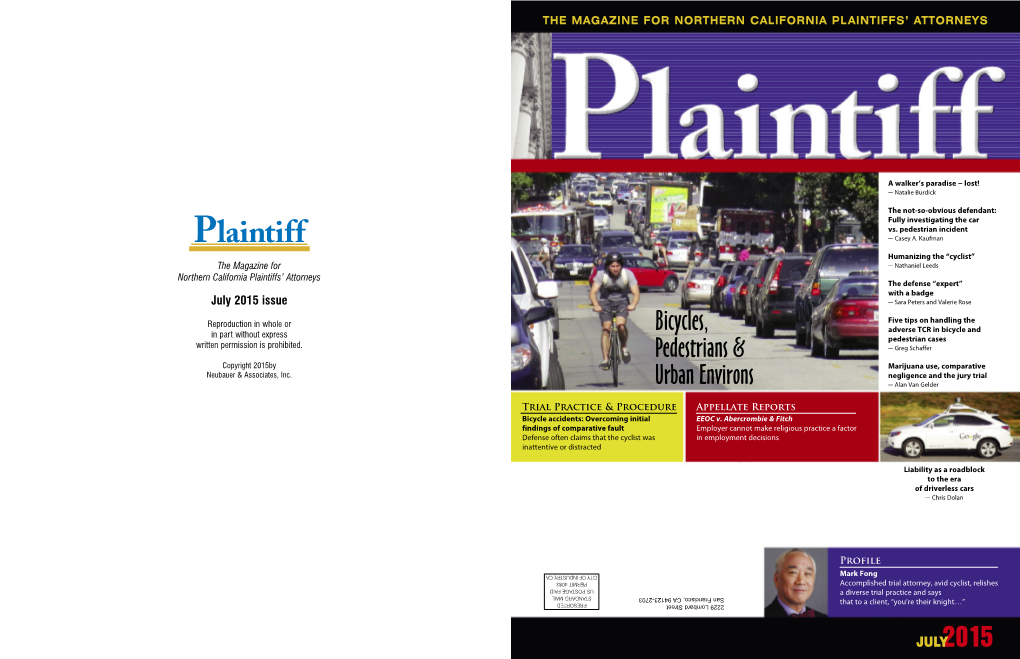 July 2015 Plaintiff