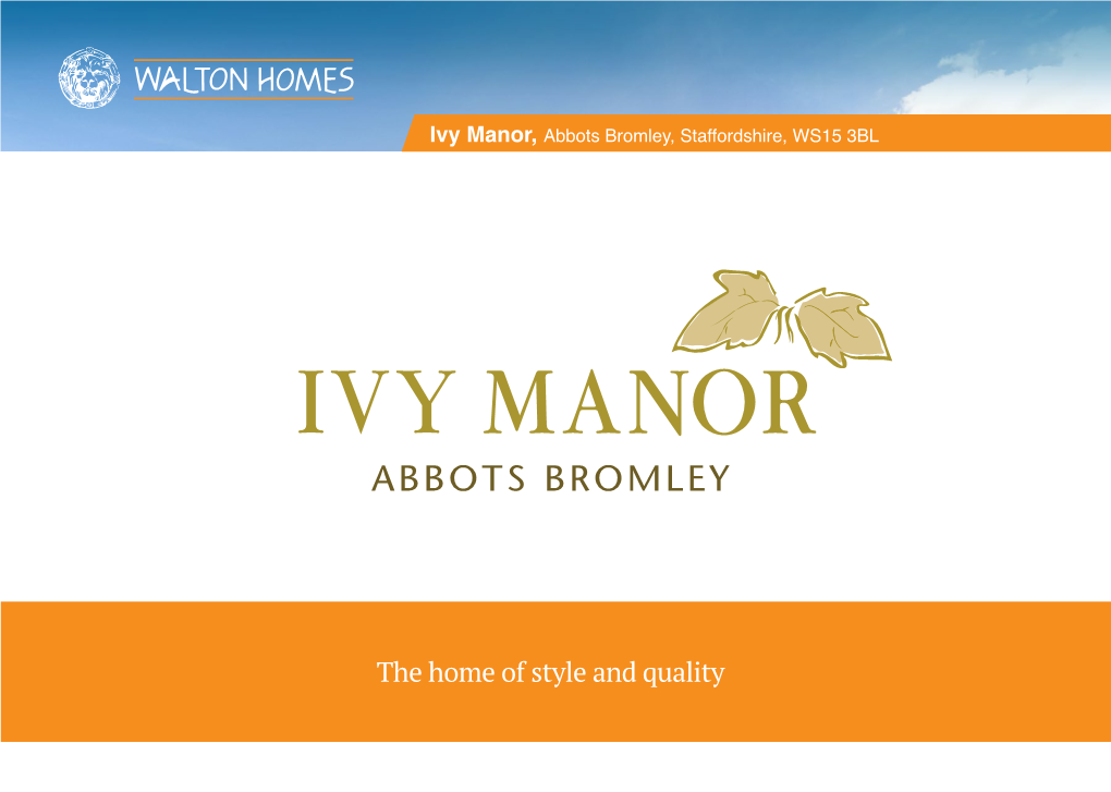 Ivy Manor, Abbots Bromley, Staffordshire, WS15 3BL