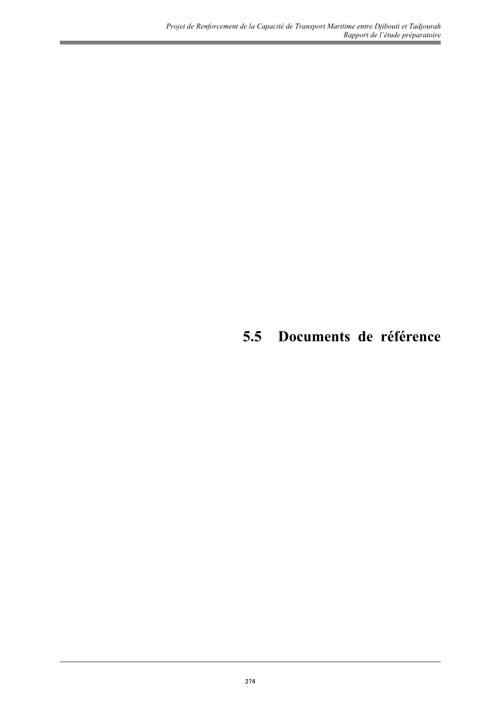 5.5 Documents De Référence