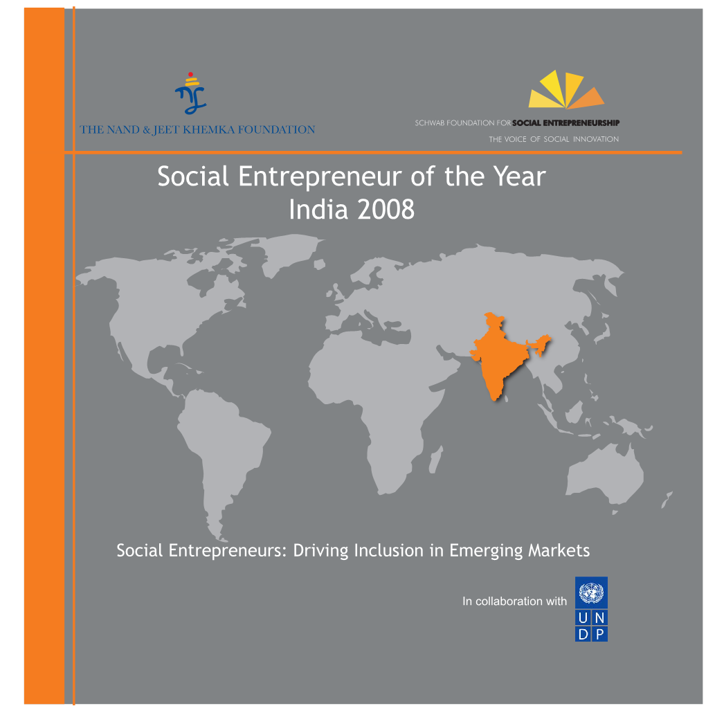 Social Entrepreneur of the Year India 2008