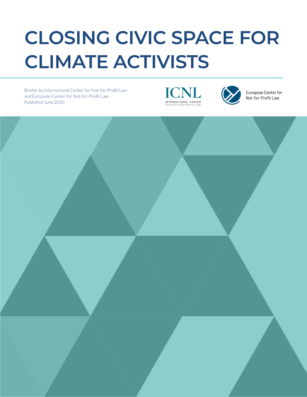 Closing Civic Space for Climate Activists