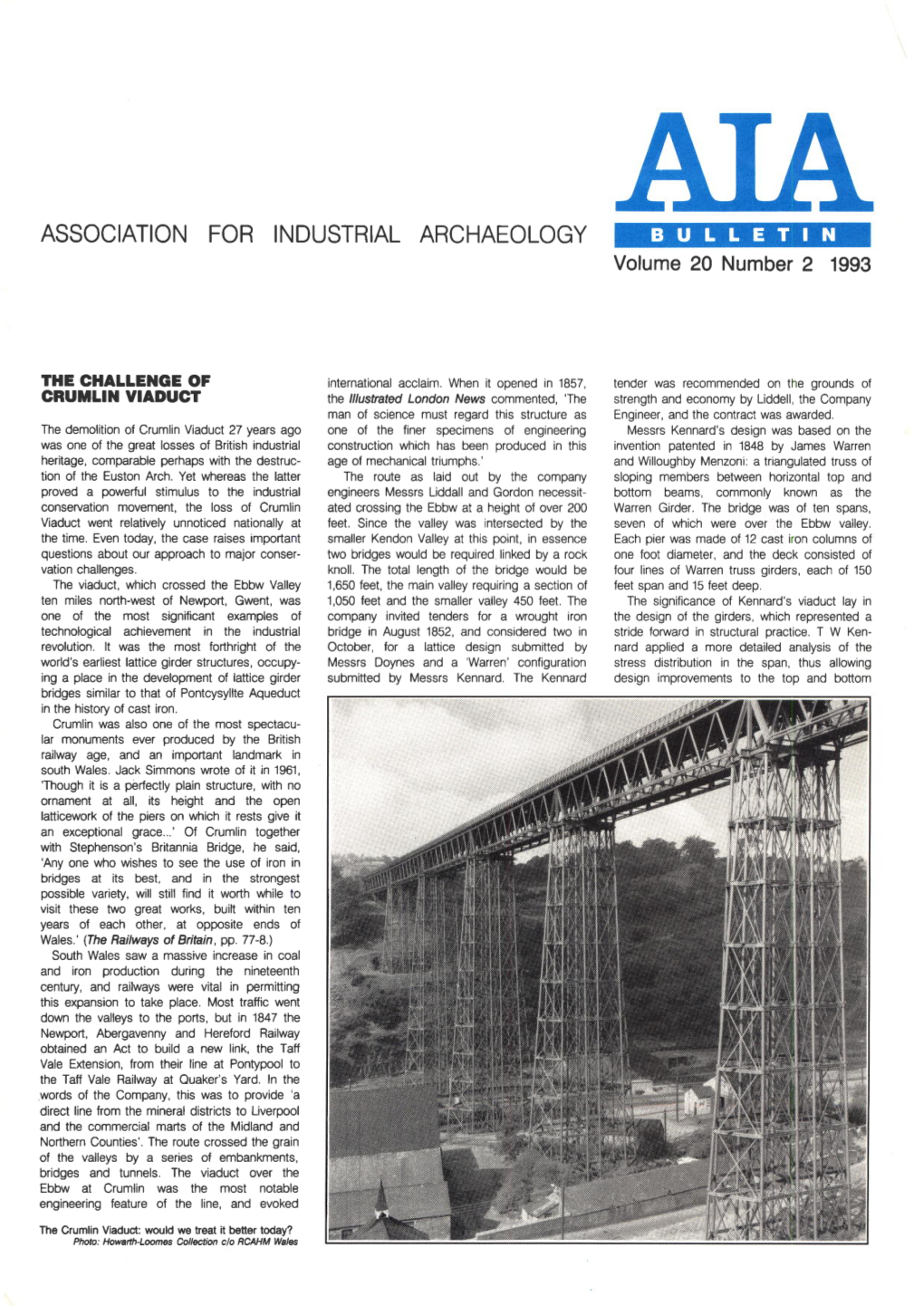 AIA Bulletin 20-2 1993