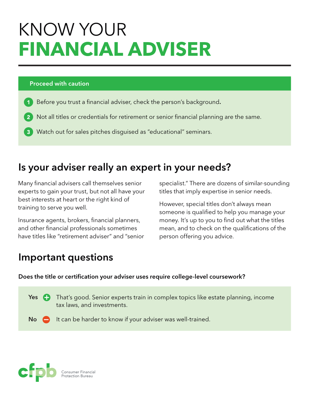 Financial Adviser