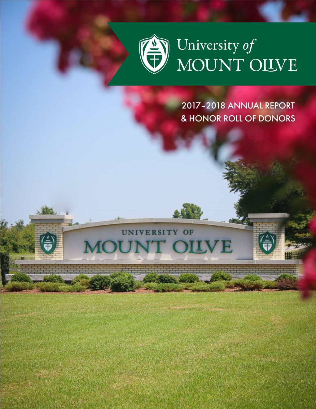 2017–2018 Annual Report & Honor Roll of Donors