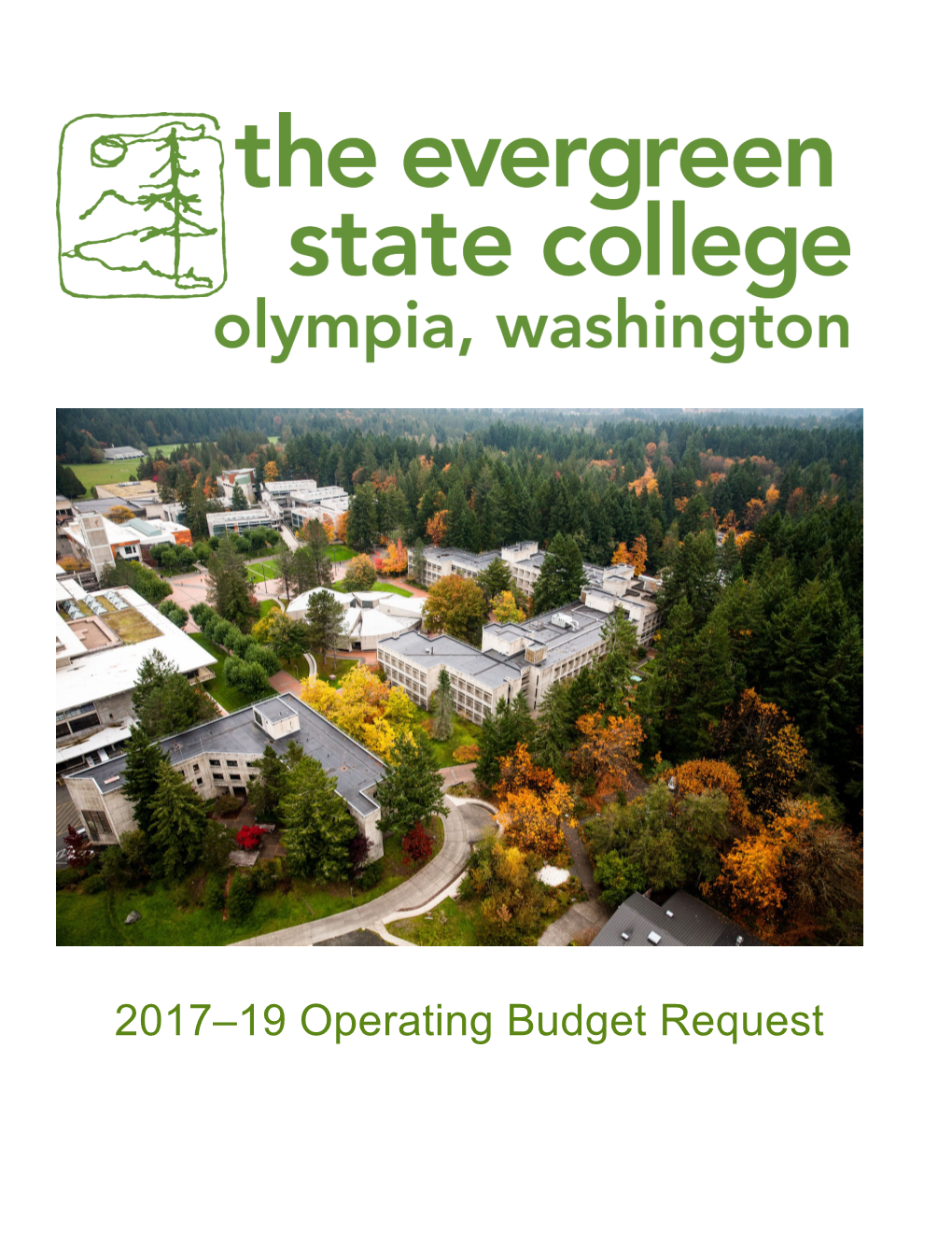 2017–19 Operating Budget Request