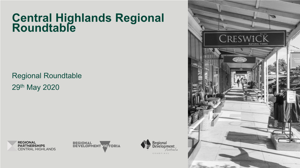 Central Highlands Regional Roundtable