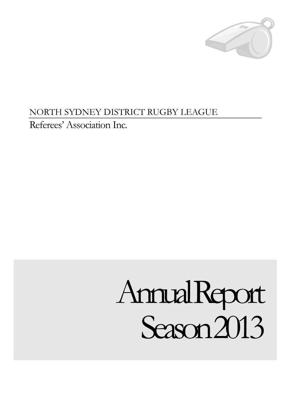 Annual Report 2013