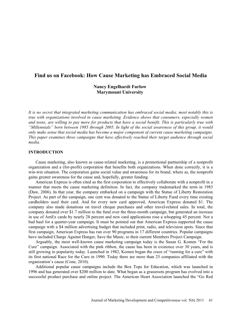 How Cause Marketing Has Embraced Social Media