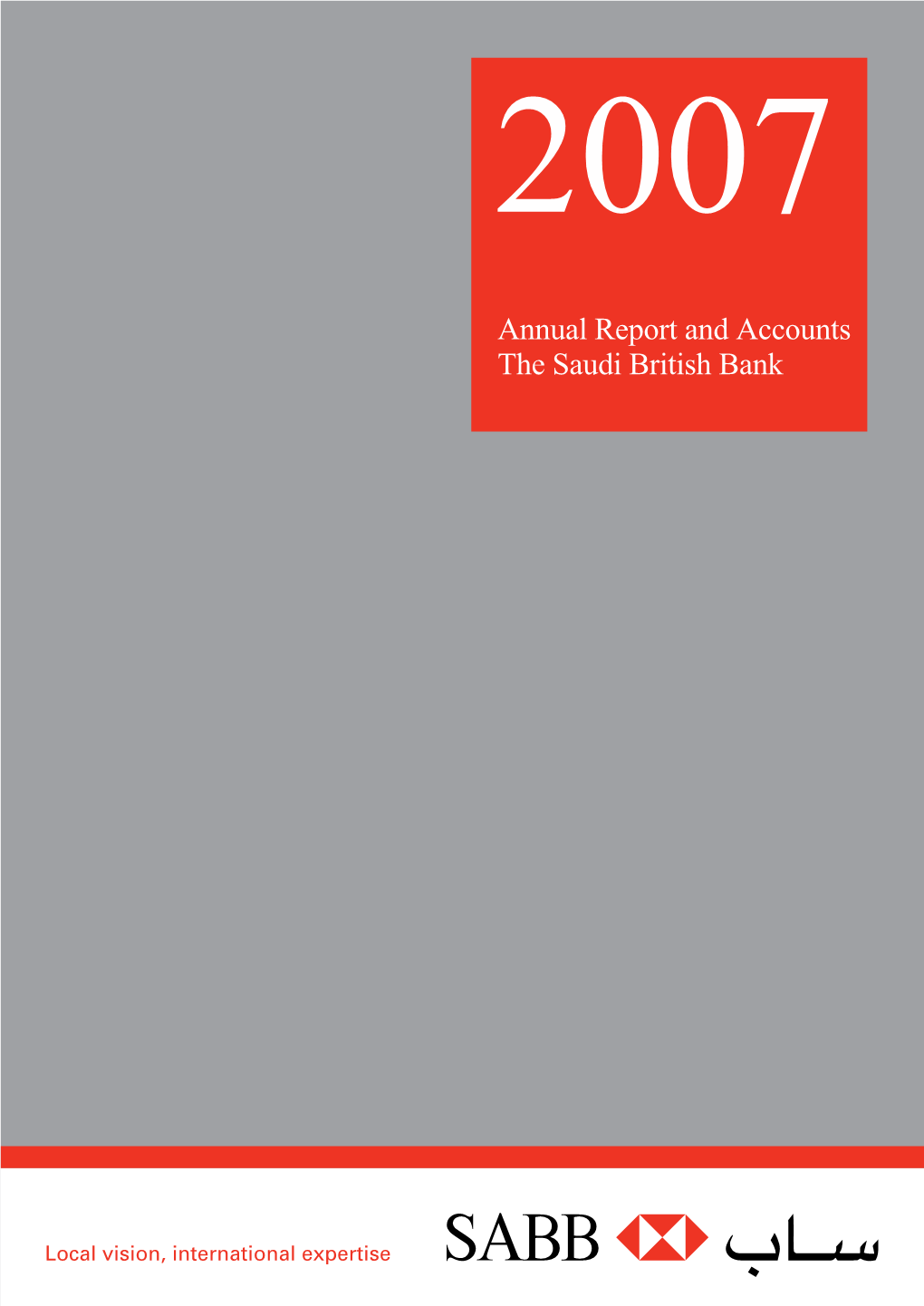 SABB Annual Report 2007