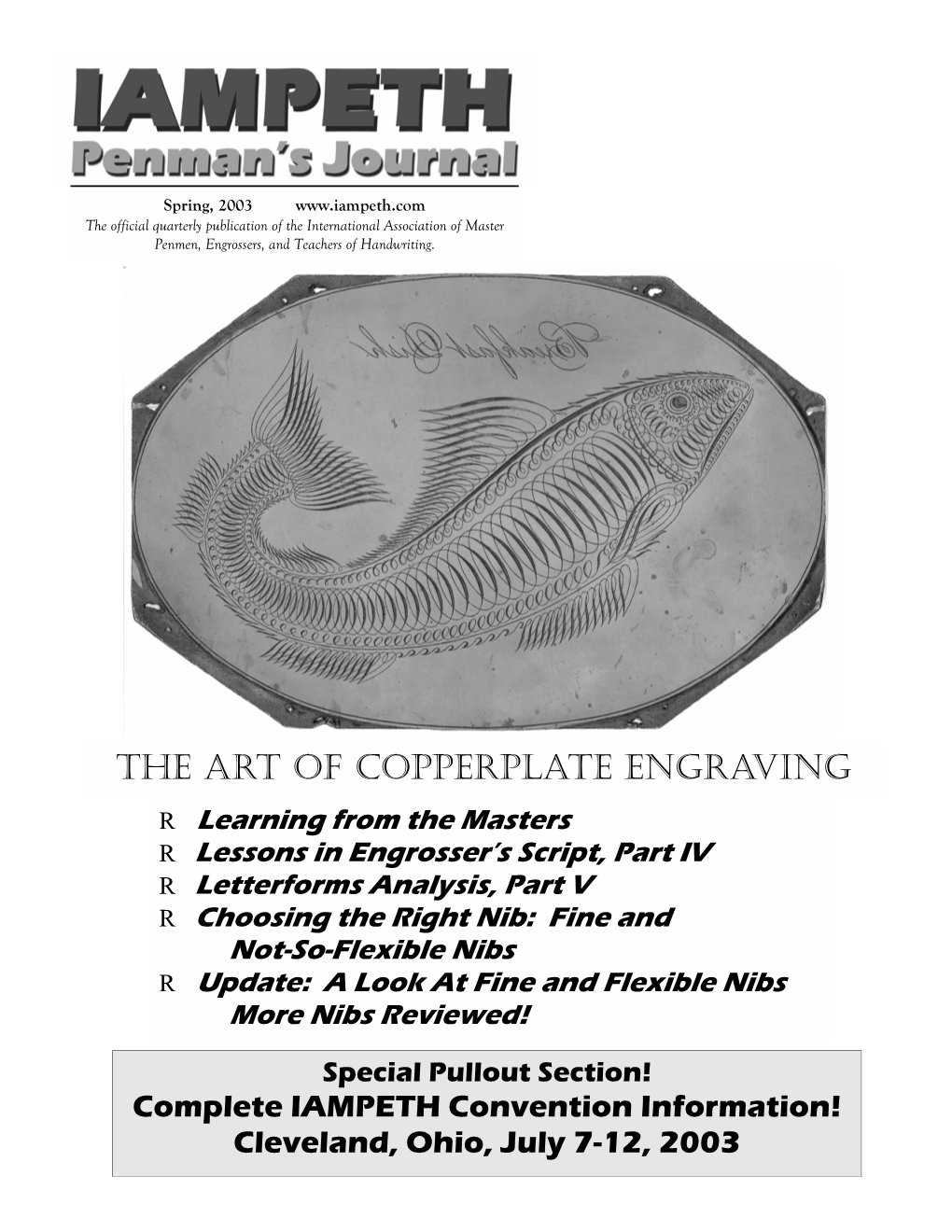 Penmans Journal Spring 2003