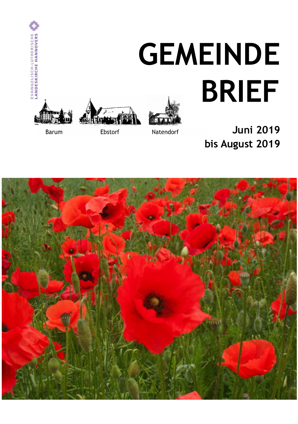 Gemeindebrief Juni 2019 Bis August 2019