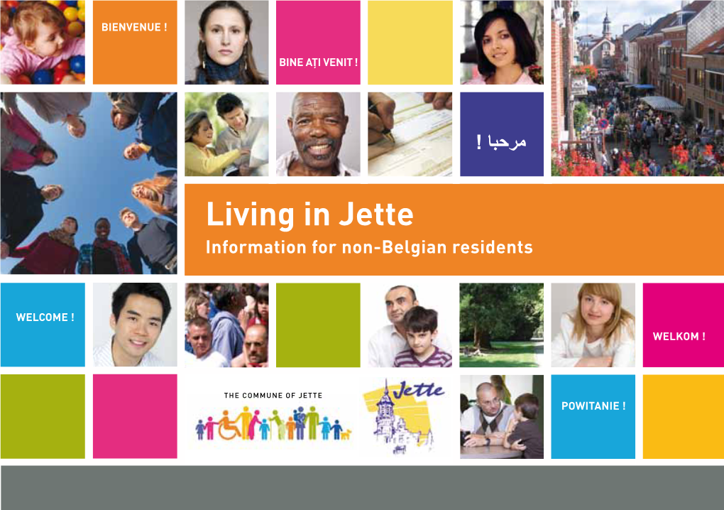 Living in Jette Information for Non-Belgian Residents