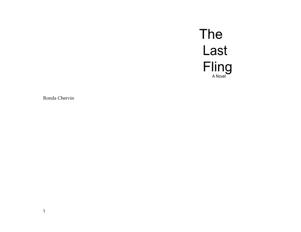 The Last Fling a Novel