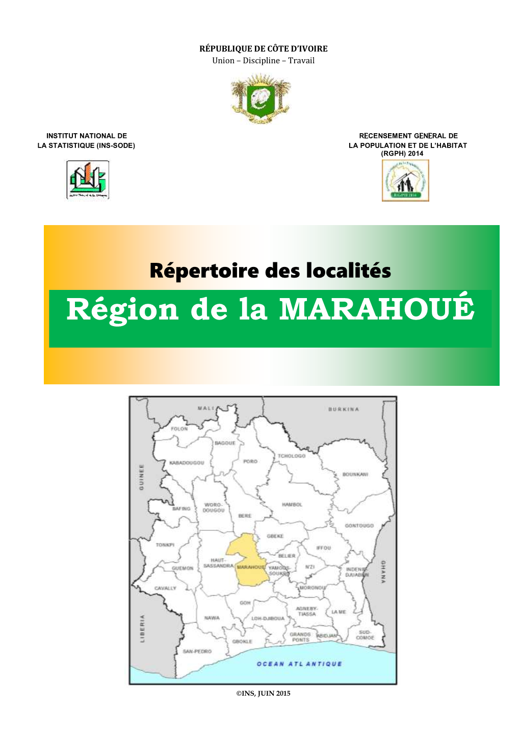 Région De La MARAHOUÉ