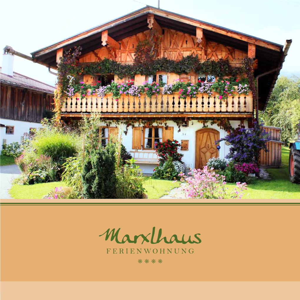 Marxlhausferienwohnung **** Willkommen Im Malerischen Ferienort Unterammergau Mitten in Den Ammergauer Alpen