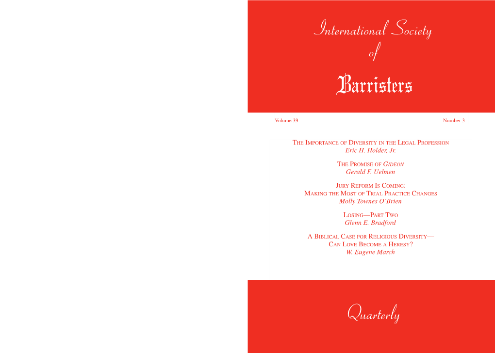 International Society of Quarterly