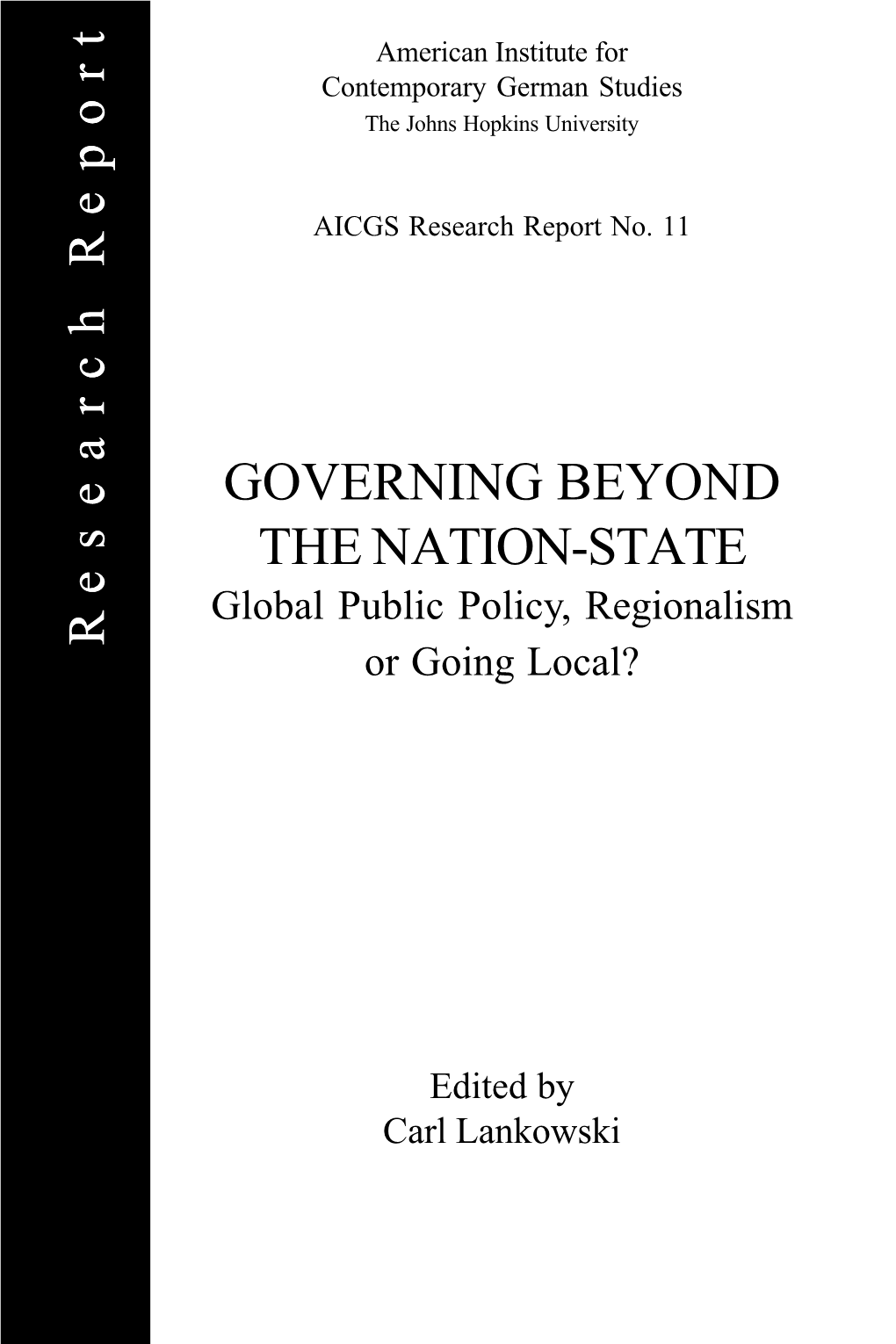 Governing Beyond the Nation-State