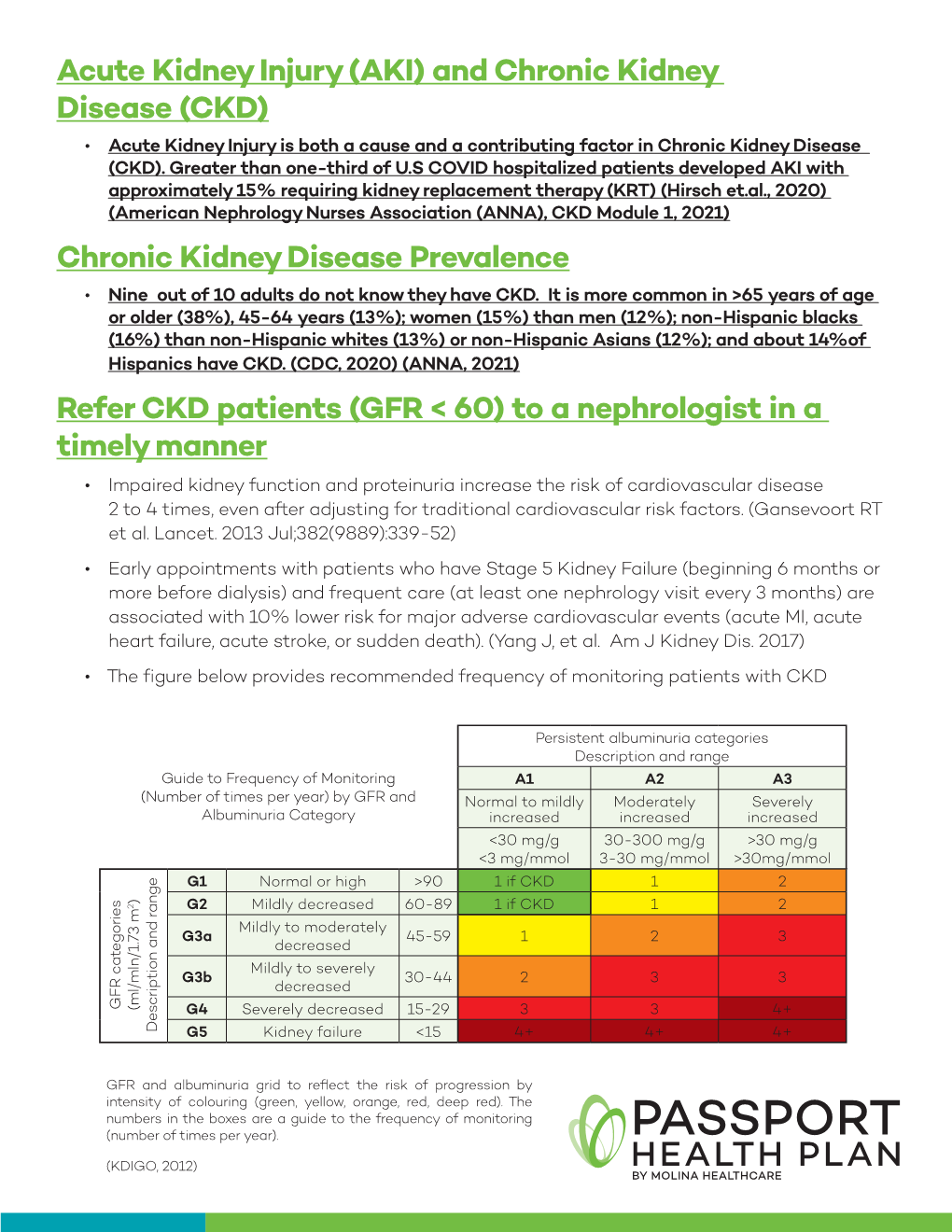 Acute Kidney Injury (A K I ) and Chronic Kidney Disease (CKD)