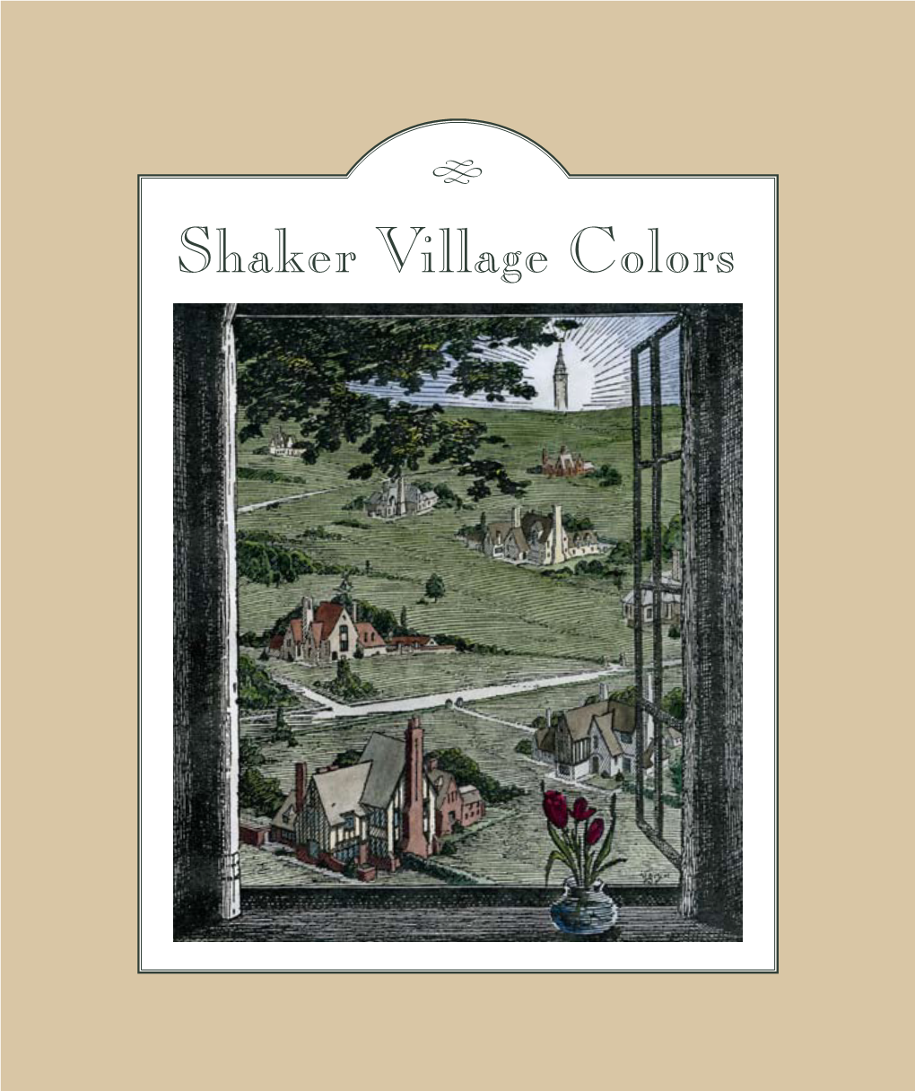 Shaker Village Colors (PDF)