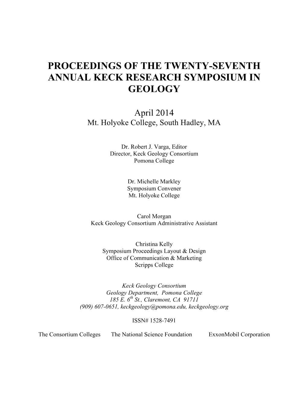 Geochemical Evolution of Brines Constrained by Nahcolite Concretions of Deep Springs Lake, Ca K.S