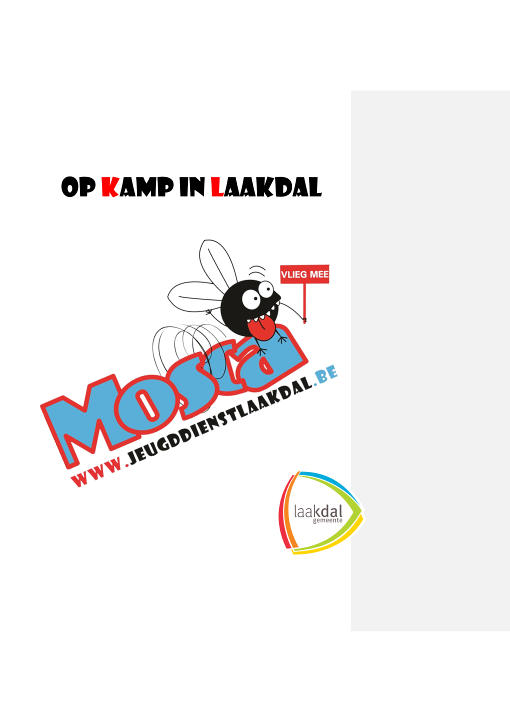 Op Kamp in Laakdal