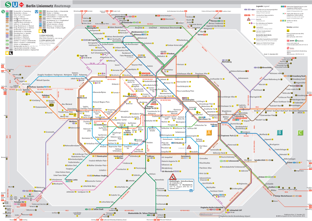 Berlin Liniennetz Routemap AB