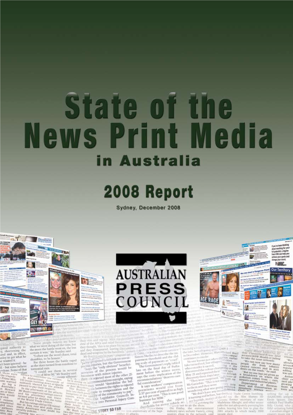 Download State of the News Print Media 2008