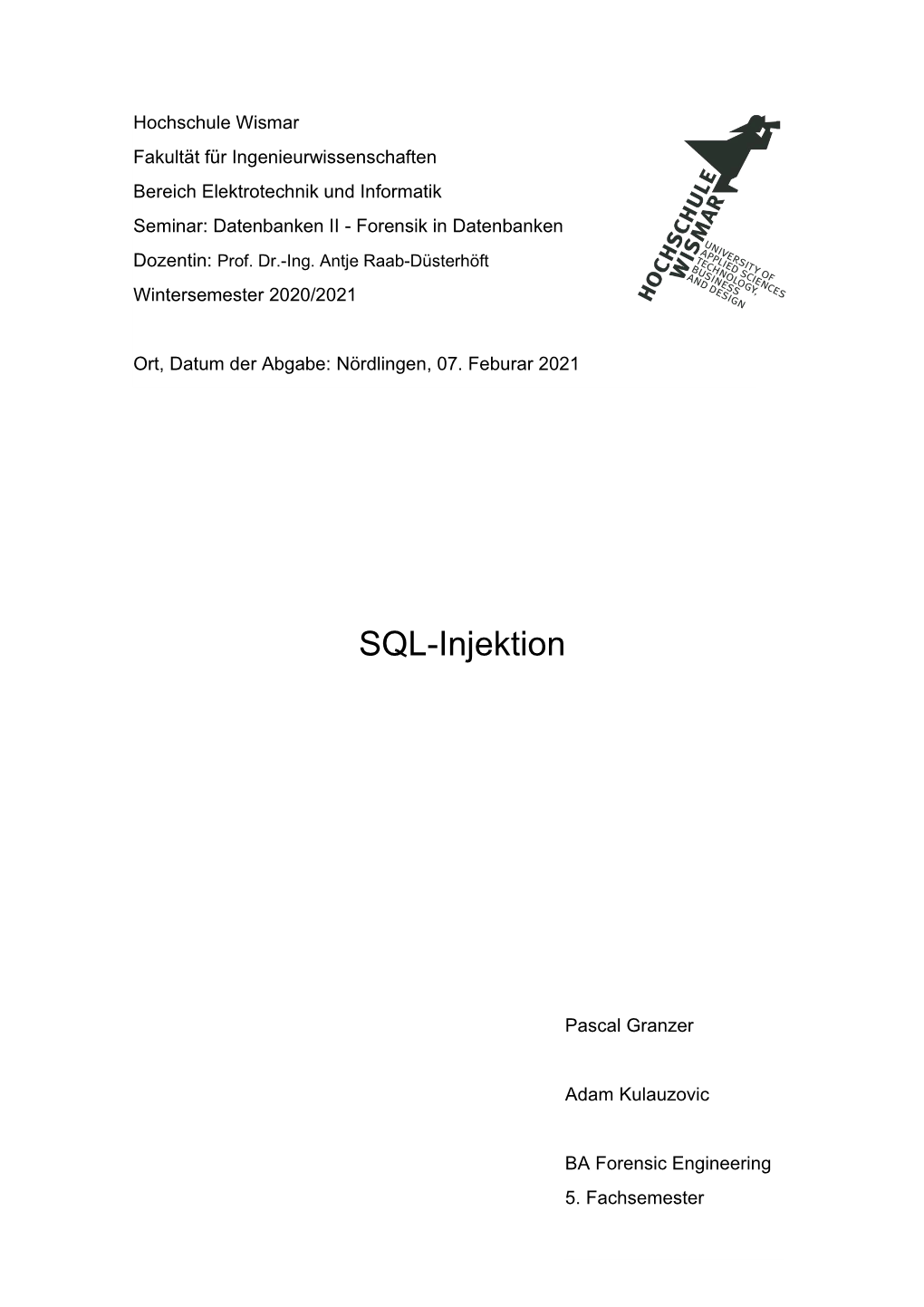 SQL-Injektion