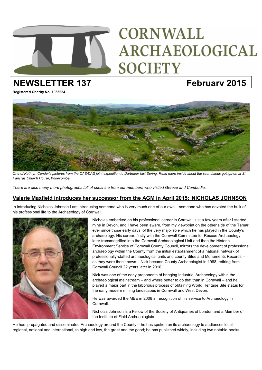 NEWSLETTER 137 February 2015 2014