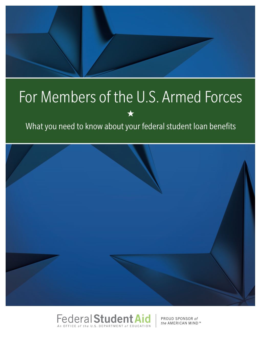 For Members of the U.S. Armed Forces: What You Need to Know