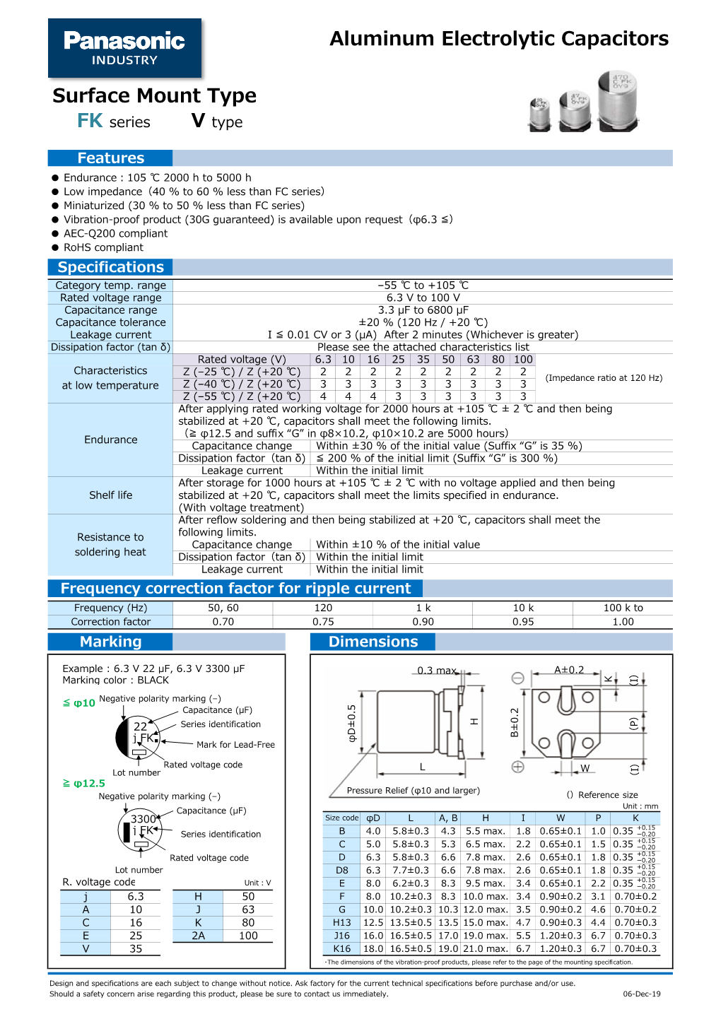 Aluminum Electrolytic Capacitors